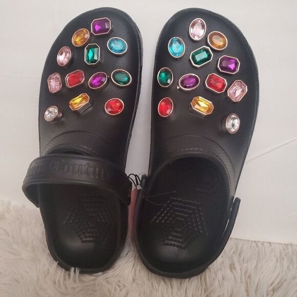Juicy Multi-Gem Sandals Sz 10 - Picture 1 of 7